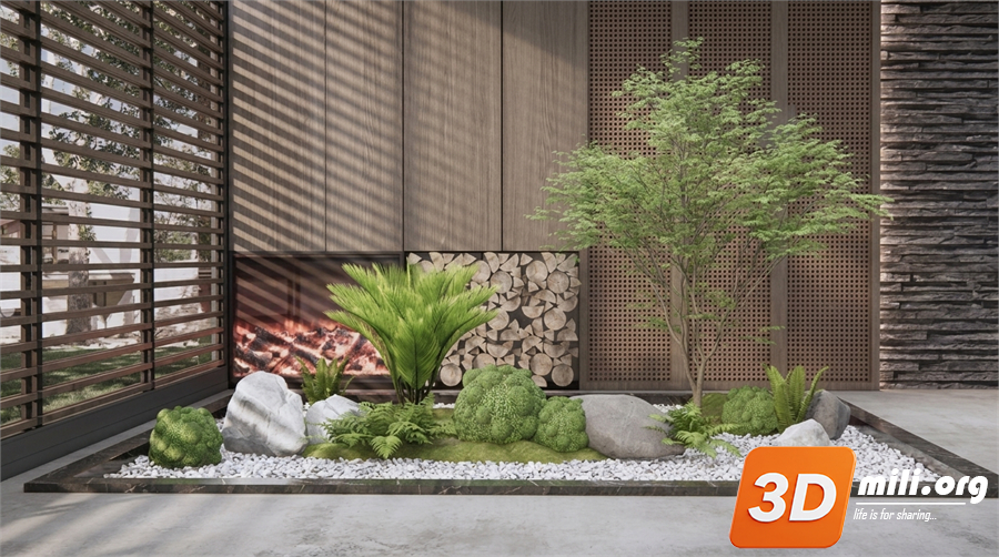 Mini Garden Skp Files 